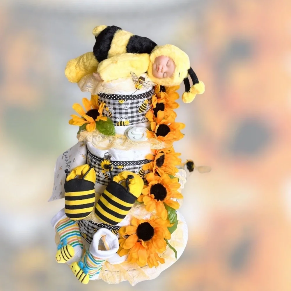 Bumblebee Diaper Cake